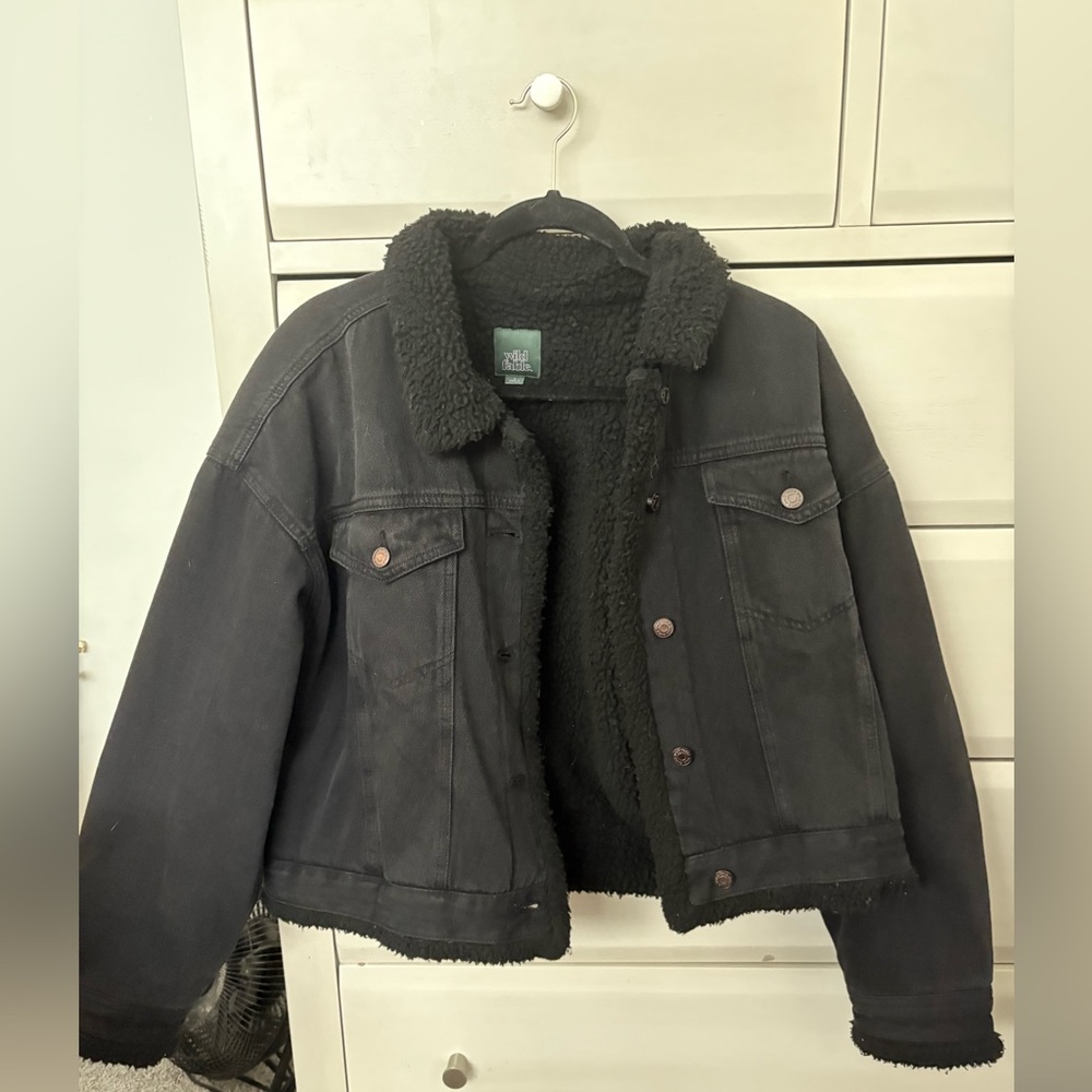 Wild Fable Black Sherpa Jacket